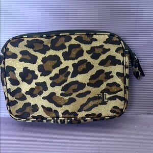 Lauren Ralph Lauren Leopard Print Cosmetic Bag
